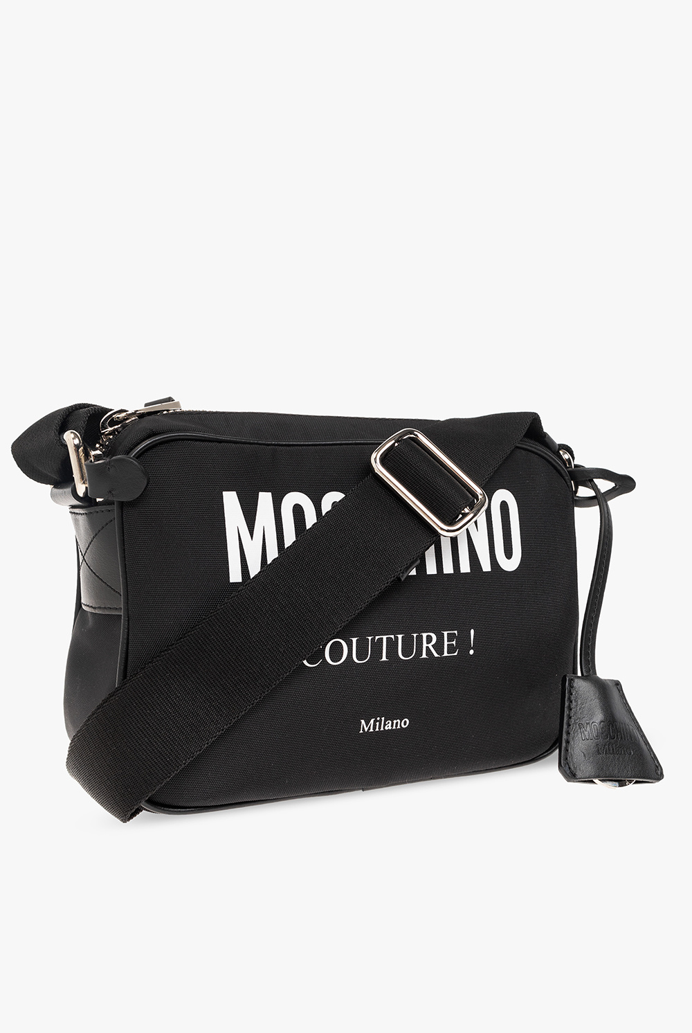 Moschino patchwork discount shoulder bag